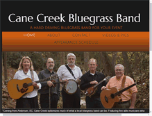Tablet Screenshot of canecreek.net